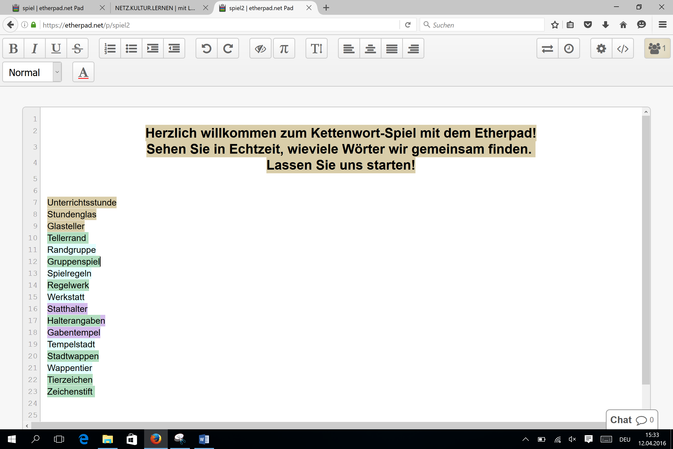 spiel 2