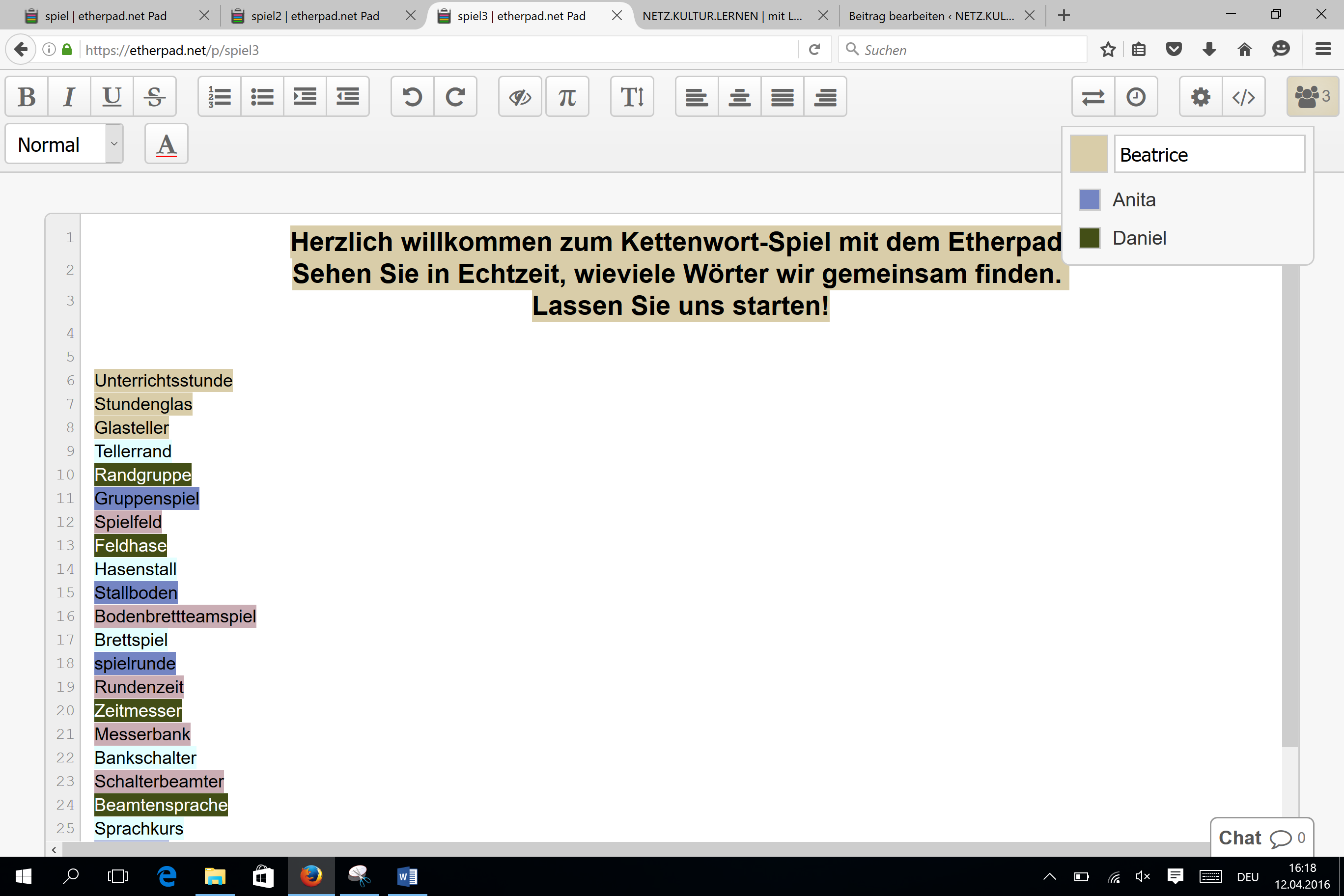 spiel 3